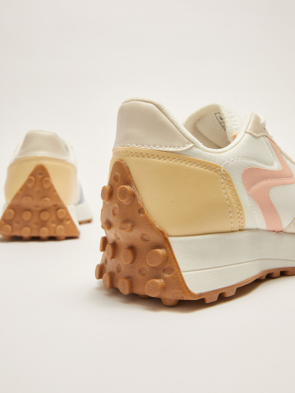 Color Block Lace-Up Women's Shoes-8