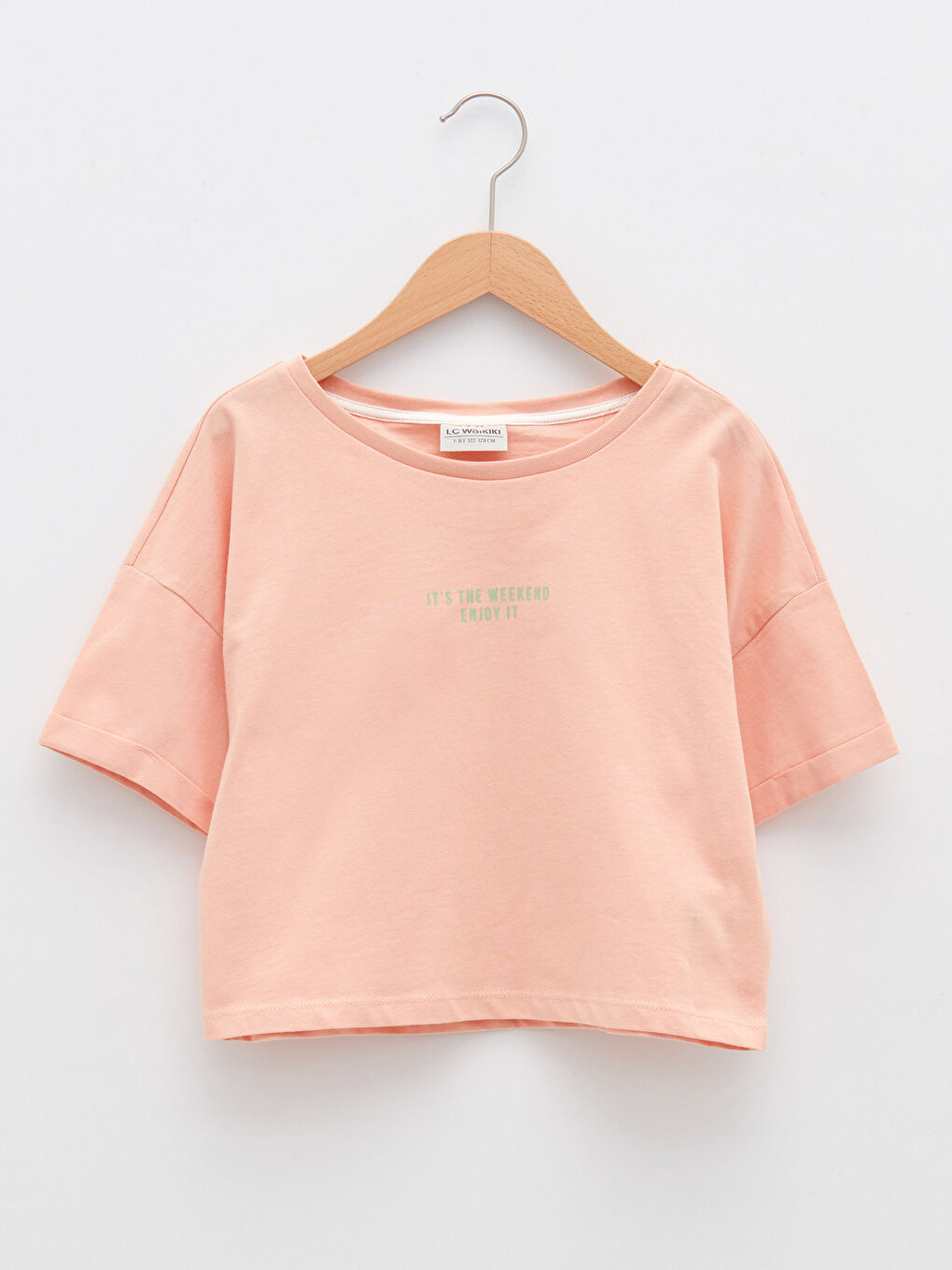 Pembe Bisiklet Yaka Pamuklu Kız Çocuk Atlet ve Tişört-2