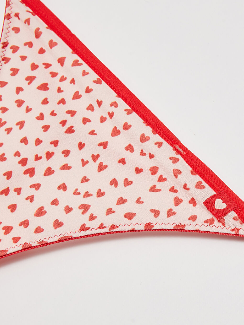 Kırmızı Desenli Fantezi Tanga Külot-2