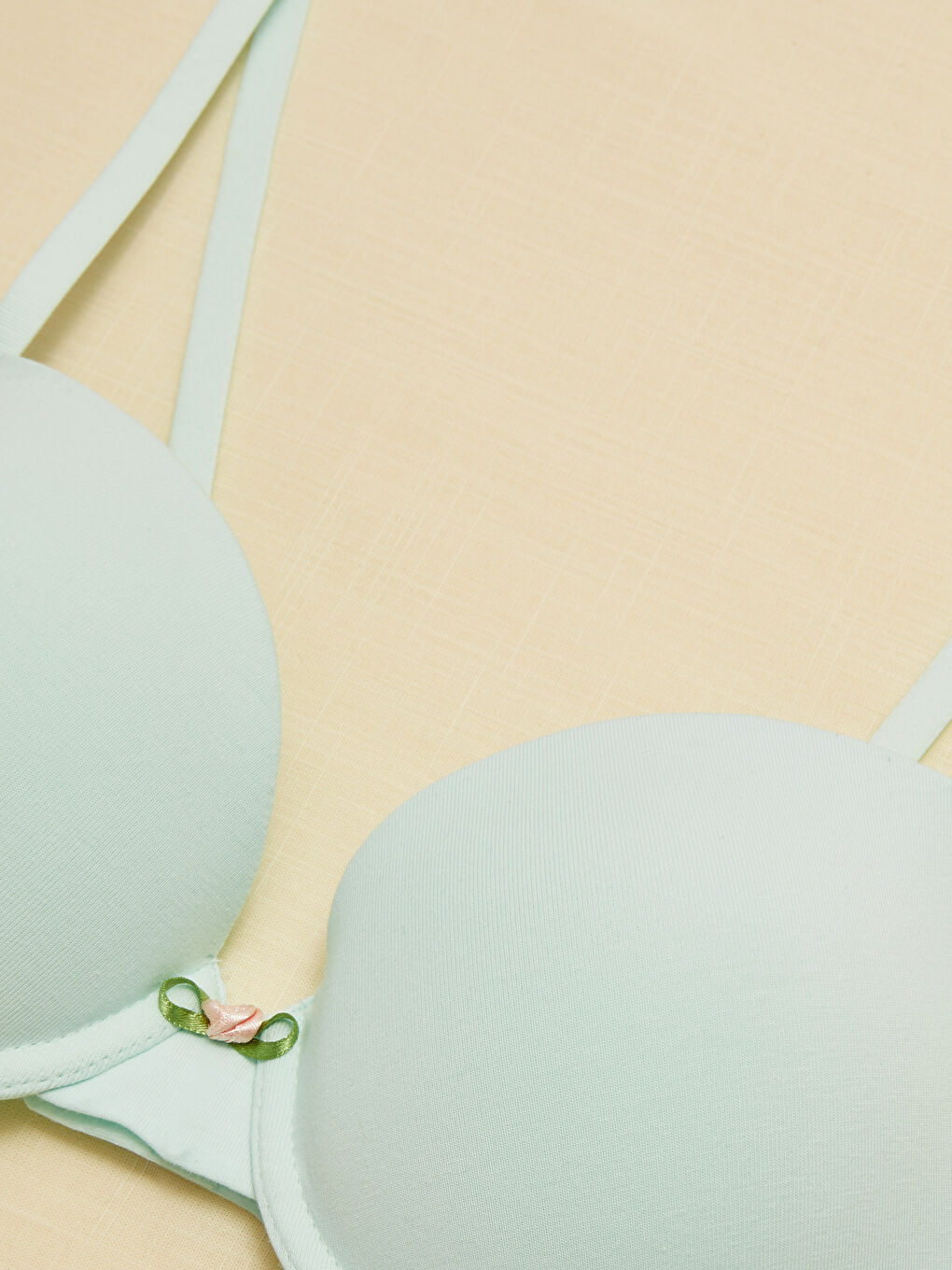 Sutien cu sârmă Ușor căptușit Simplu Tricou Sutien-2