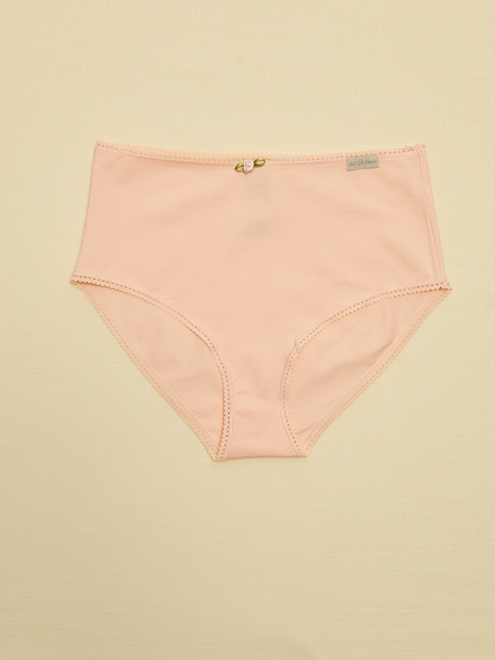 Pembe Düz Klasik Külot