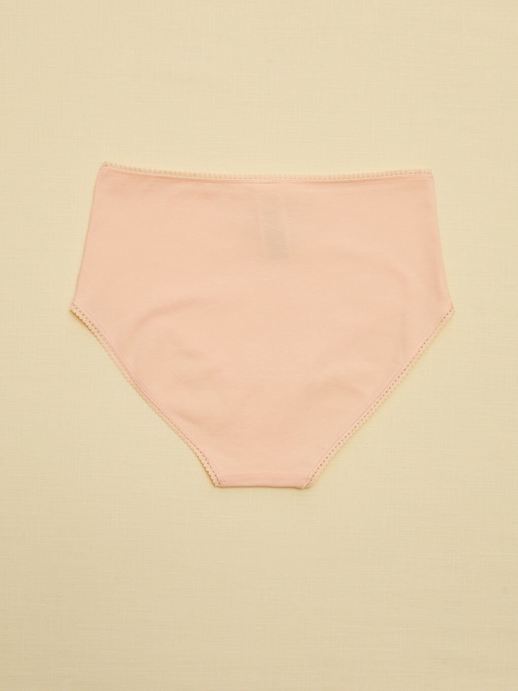 Pembe Düz Klasik Külot-1