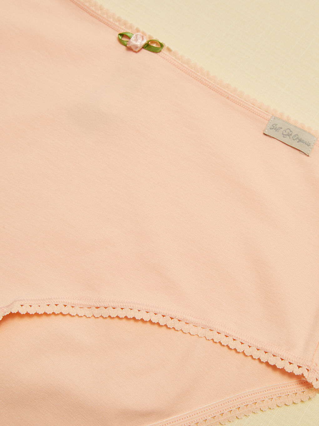 Pembe Düz Klasik Külot-2