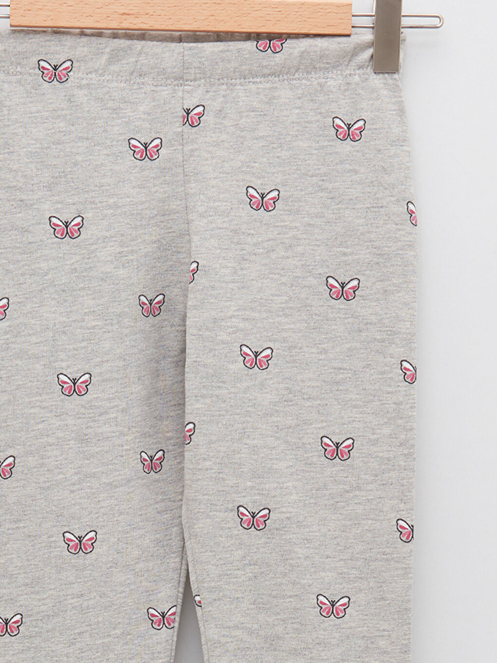Elastic Waist Printed Girl Long Tights -S27079Z4-998