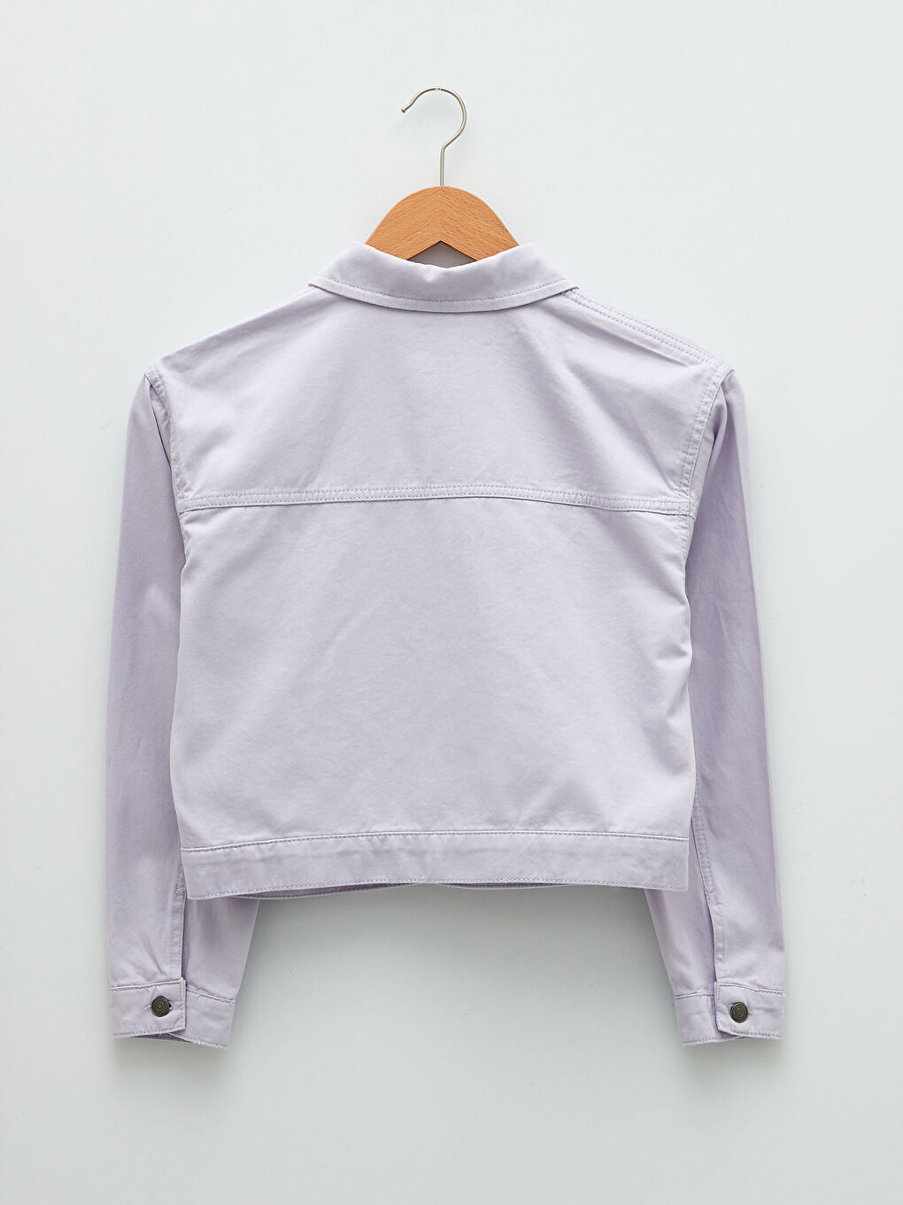 XSIDE Veste en Coton à Manches Longues Imprimée avec Lettres et Col de Chemise pour Femmes -S27094Z8-RZG
