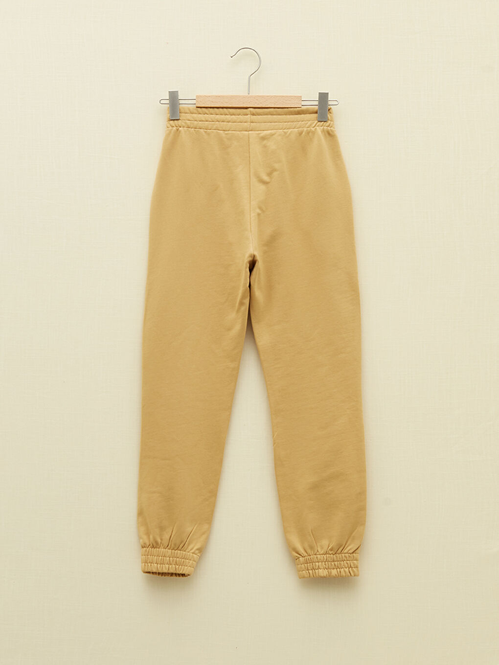 Elastic Waist Basic Girls' Jogger Sweatpants-1