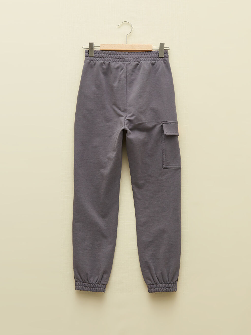 Pantalons de survêtement jogger basiques à taille élastiquée pour Filles-1