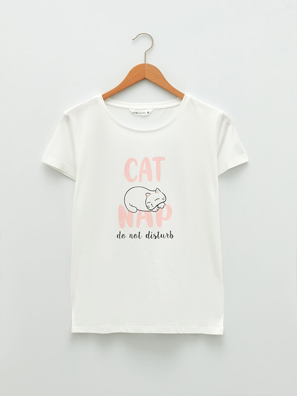 Crew Neck Printed Short Sleeve Women's Pyjama Set-6