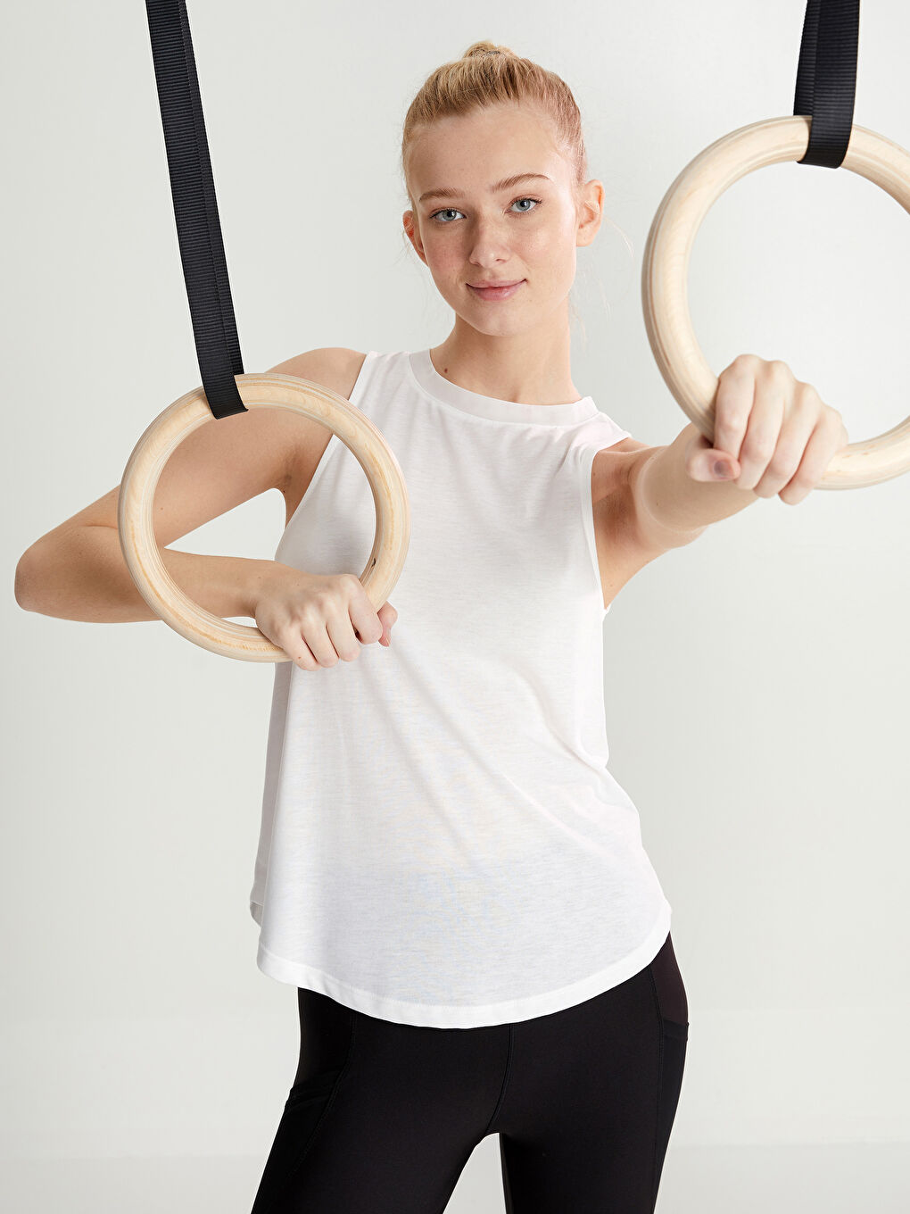 Women's Crew Neck Regular Sports Singlet -S27127Z8-EEW