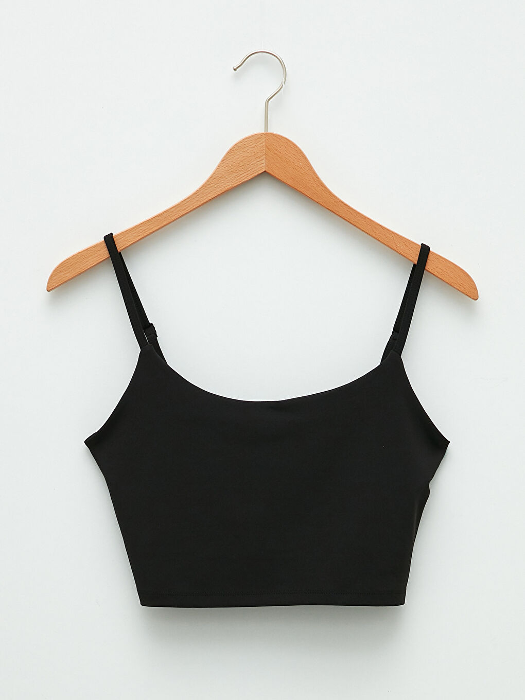 ياقة على شكل حرف U بِحَمّالات مستقيمة قميص رياضي للسيدات-5