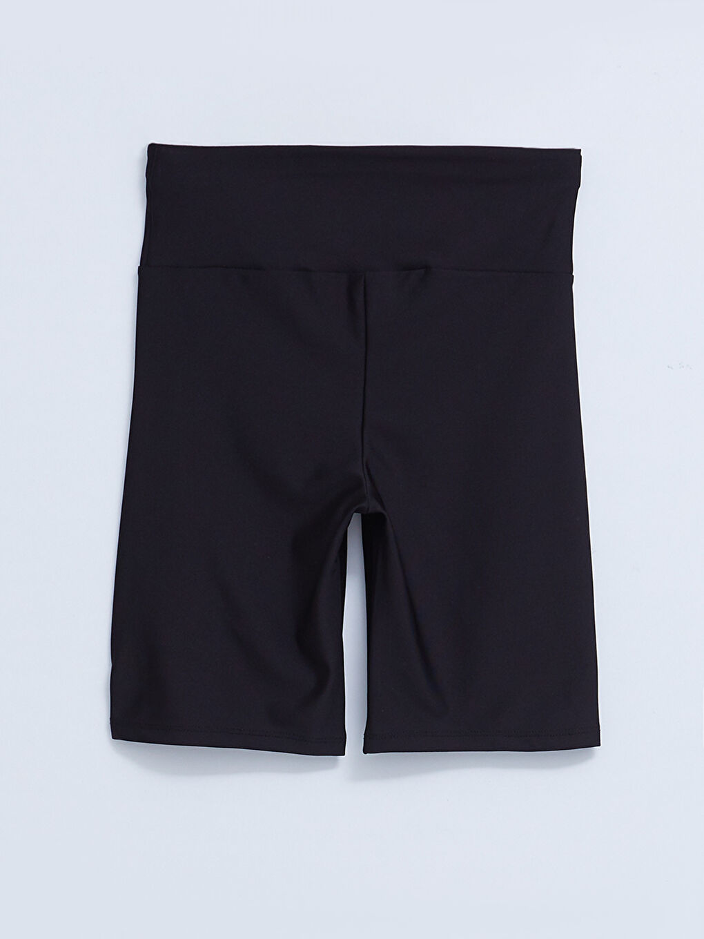 Colanți Scurți de Damă cu Talie Elastică, Simpli, Stil Biker-6