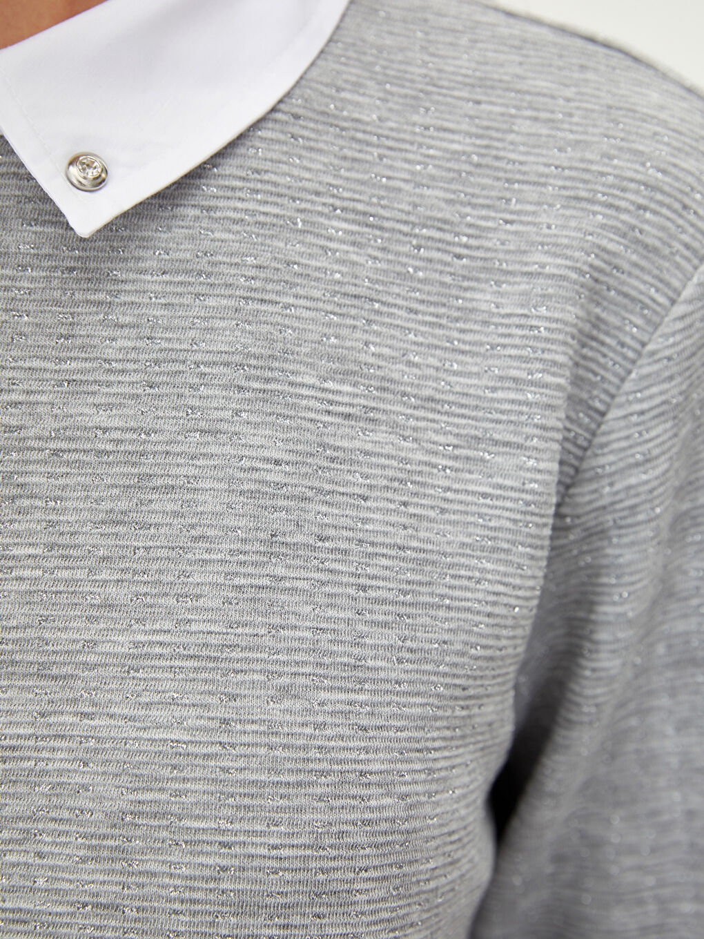 Polo Neck Straight Long Sleeve Women's Tunic-3