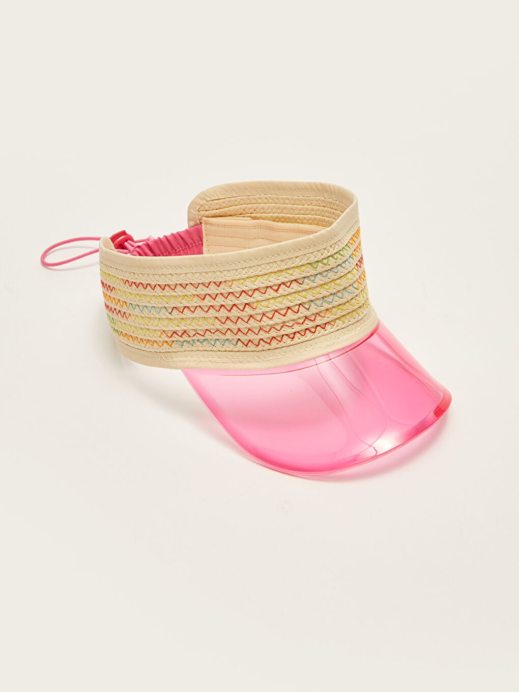 Straw Girl Child Visor Hat