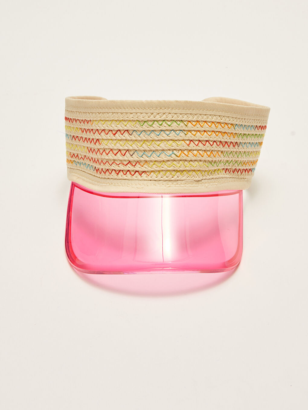 Straw Girl Child Visor Hat-2