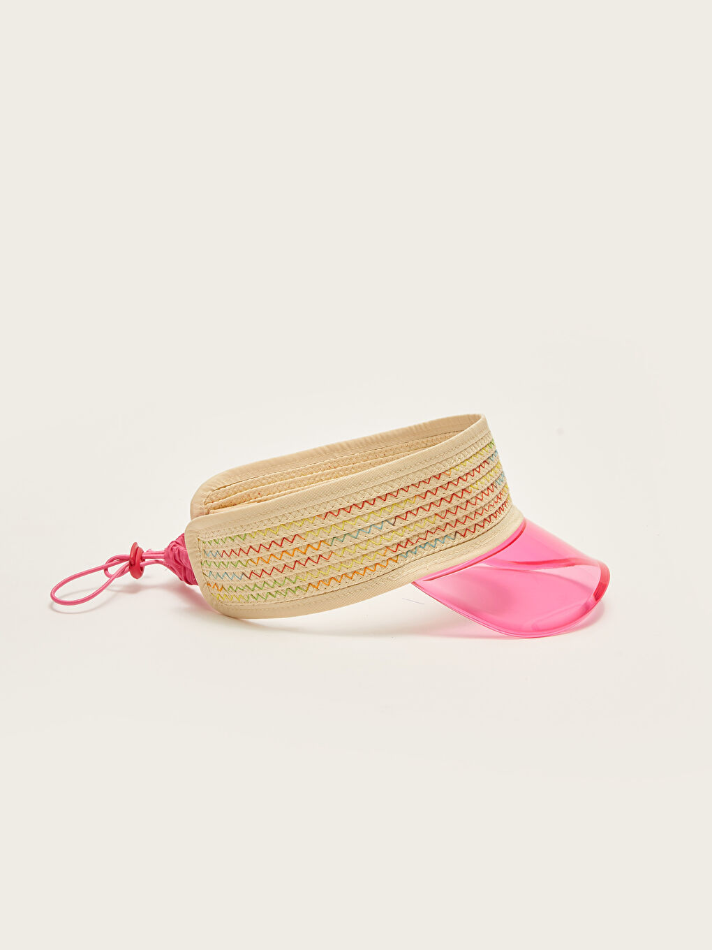 Straw Girl Child Visor Hat-3