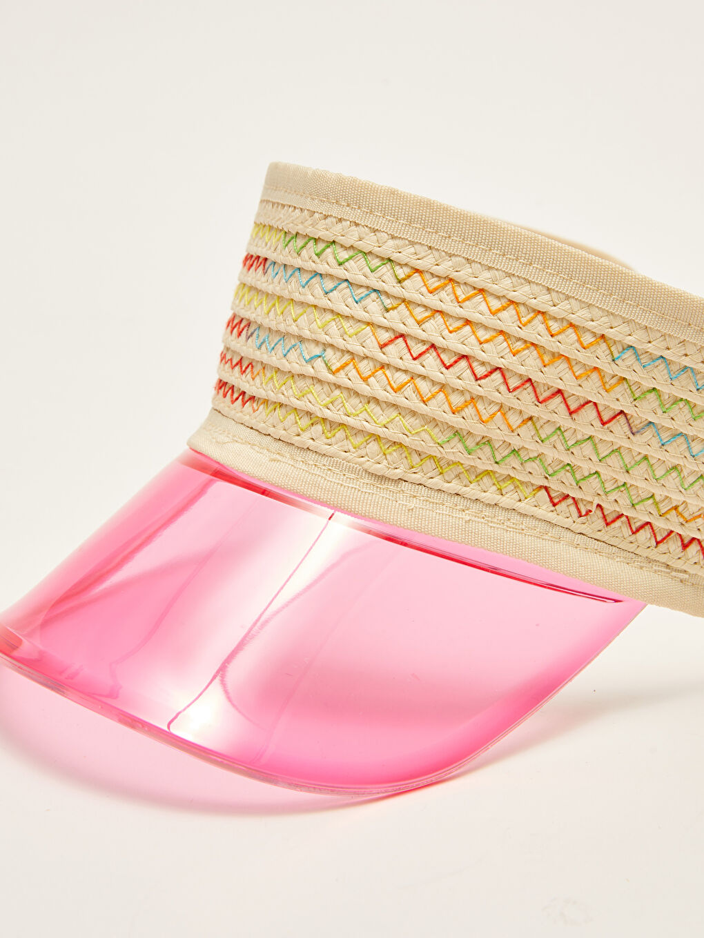 Straw Girl Child Visor Hat-4