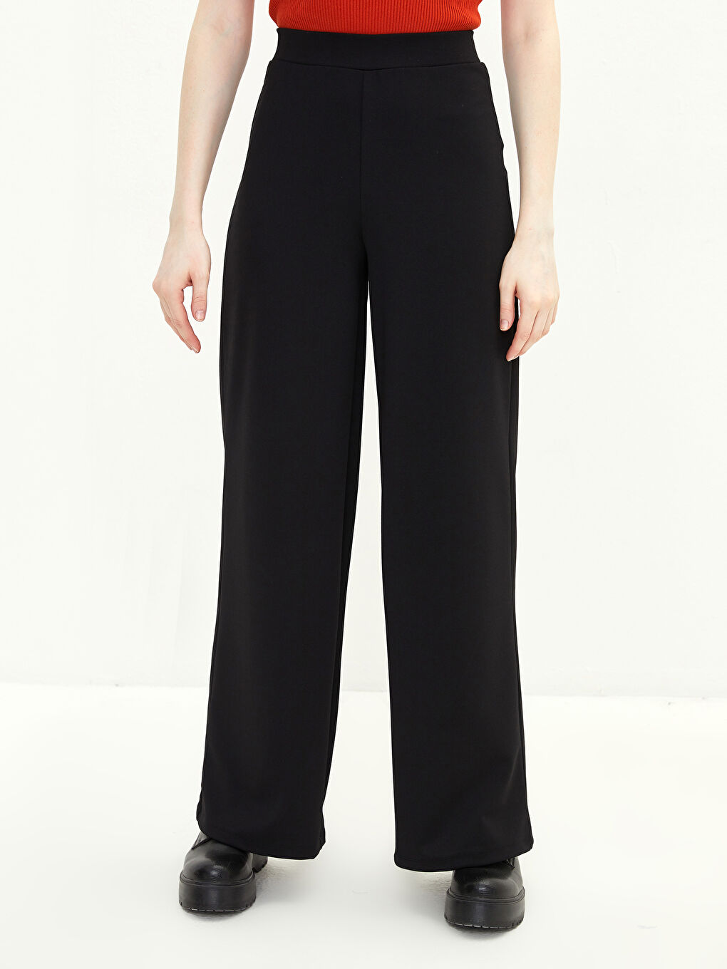 LCW Vision Normal Waist Standard Fit Ottoman Women's Trousers -S27206Z8-CVL