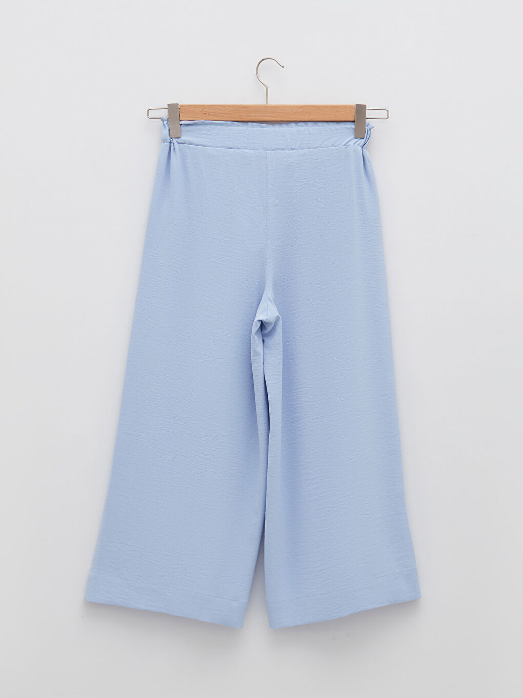 Әйелдерге арналған белінде бауымен толықтырылған резеңкелі капри шалбар-6