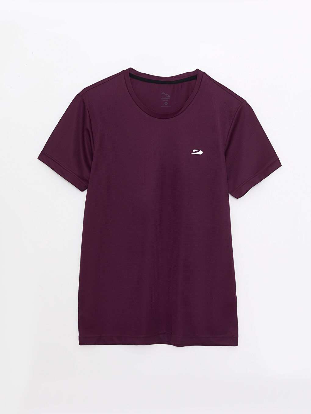 تيشيرت رياضي كم قصير بياقة دائرية للرجال-5