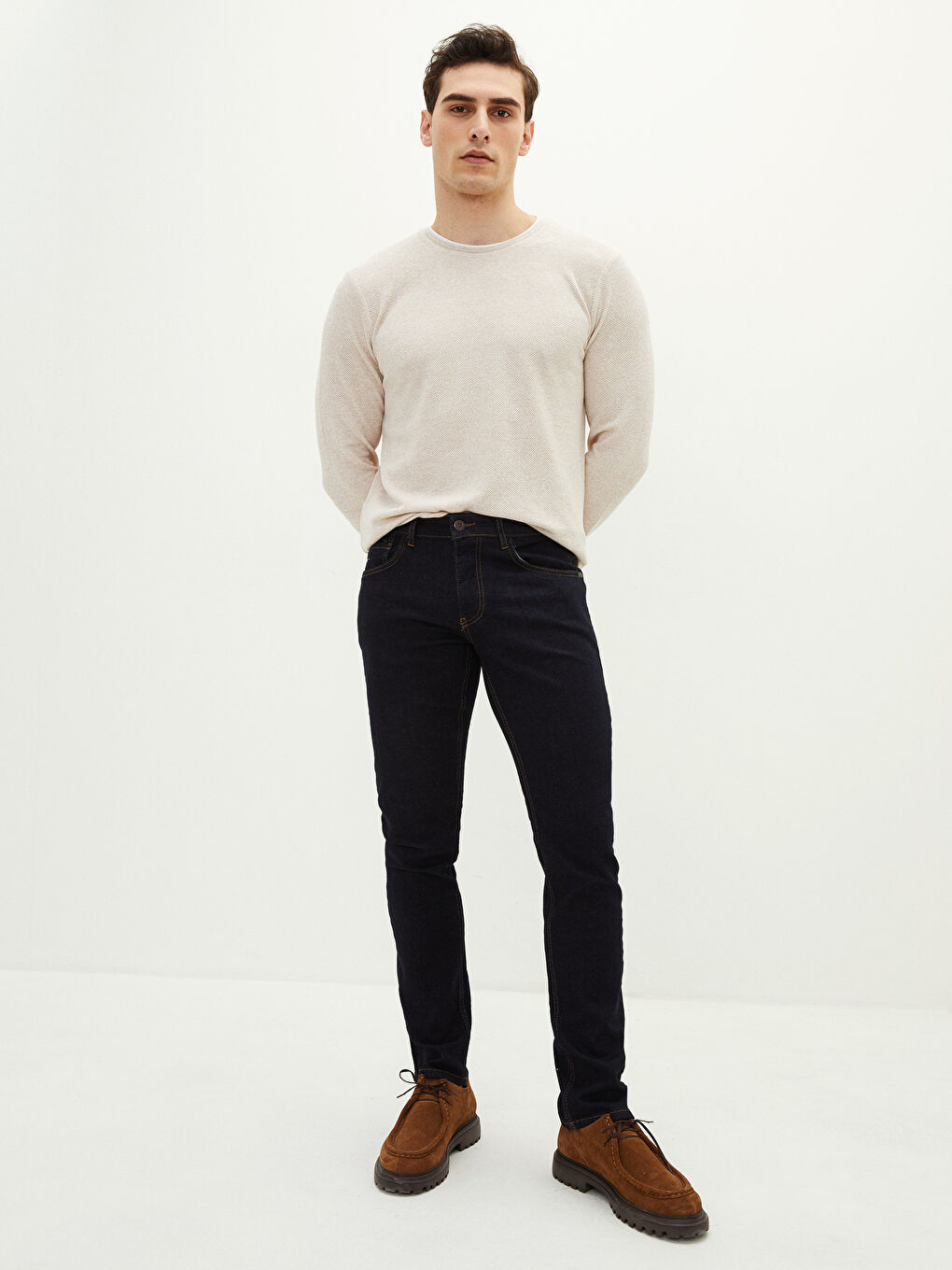 İndigo 750 Slim Fit Erkek Jean Pantolon-1