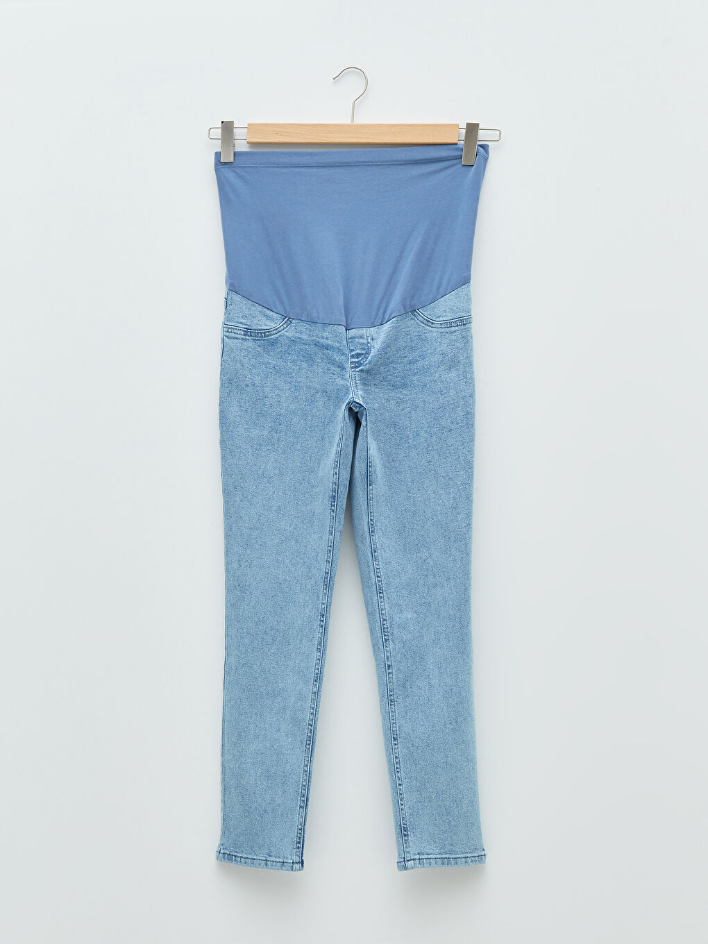 LCW ECO Standard Fit Maternity Jeans With Tummy Panel -S27351Z8-502