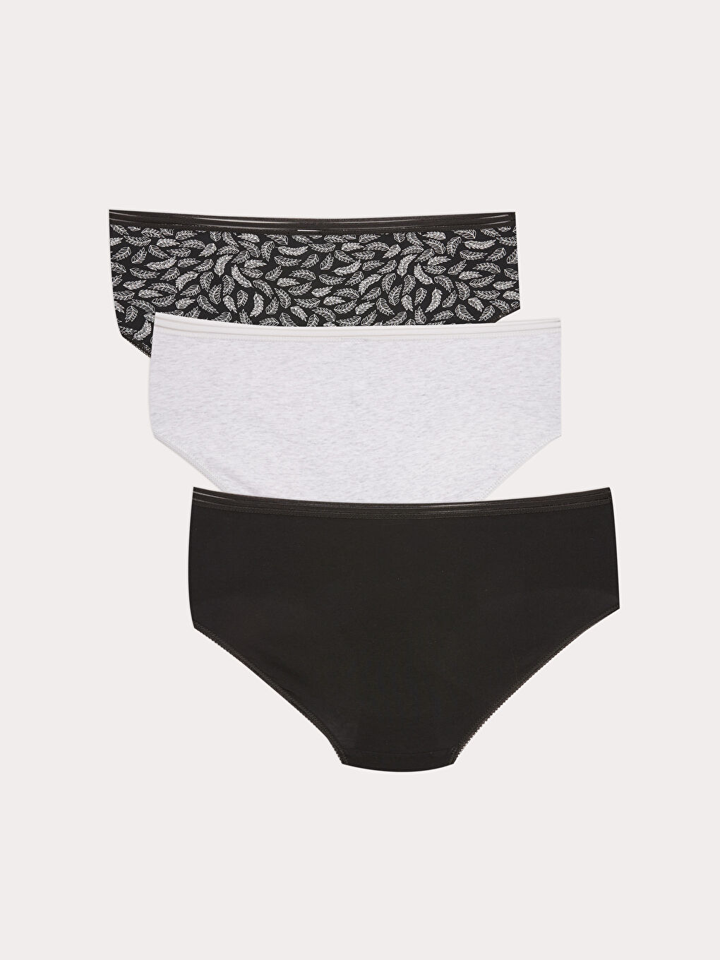 Patterned Hipster Knickers 3-Pack-1