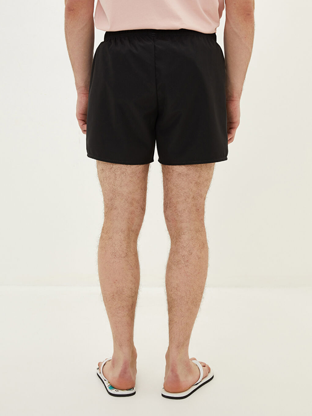 Karışık Kısa Boy Basic Erkek Deniz Şortu-4