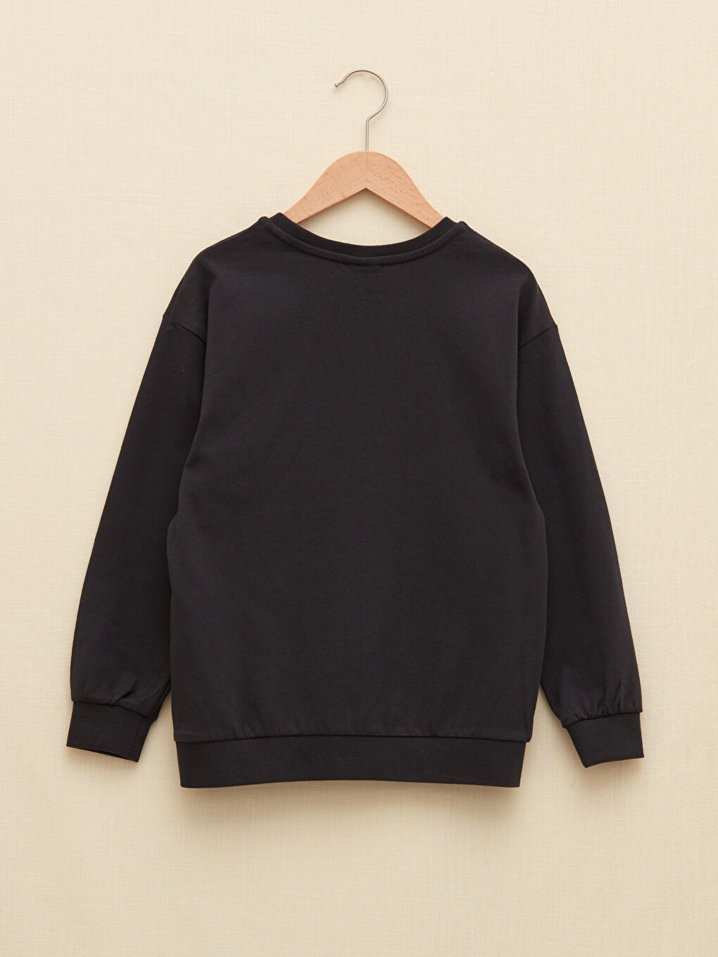LCW Kids Crew Neck Printed Long Sleeve Boys' Sweatshirt -S27446Z4-JTK