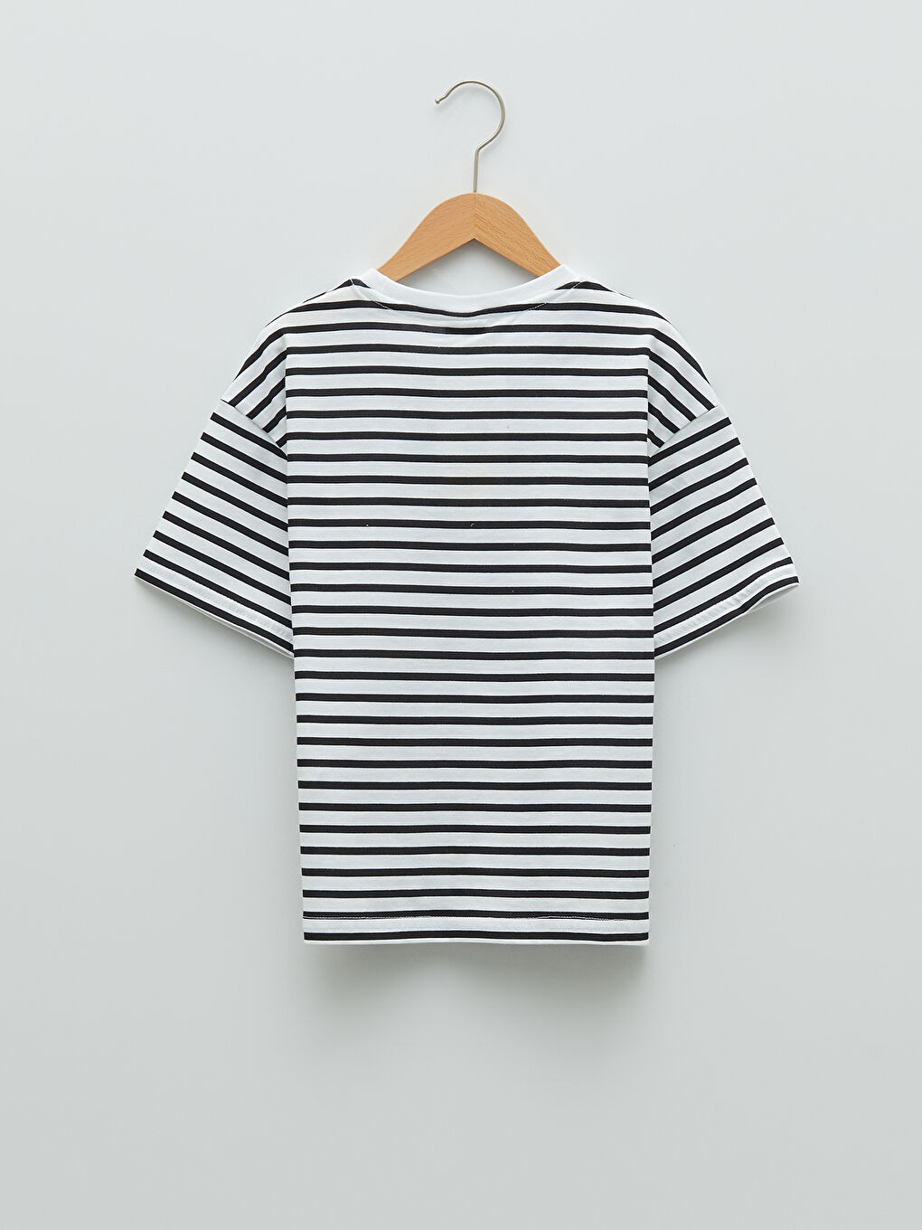 T-shirt garçon en coton à manches courtes imprimé col rond-1