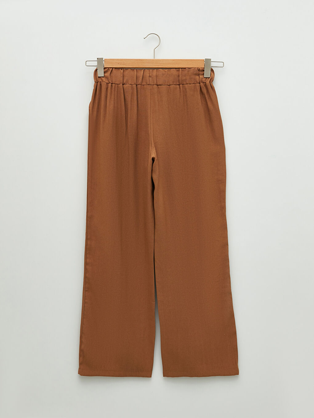 Elastic Waist Comfortable Fit Pocket Detailed Women's Trousers -S27490Z8-GXT