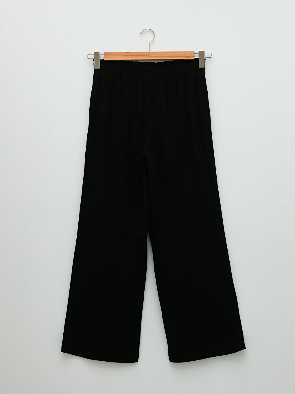 بنطلون للسيدات بخصر مرن وجيوب مستقيمة مصنوع من الفيسكوز-7