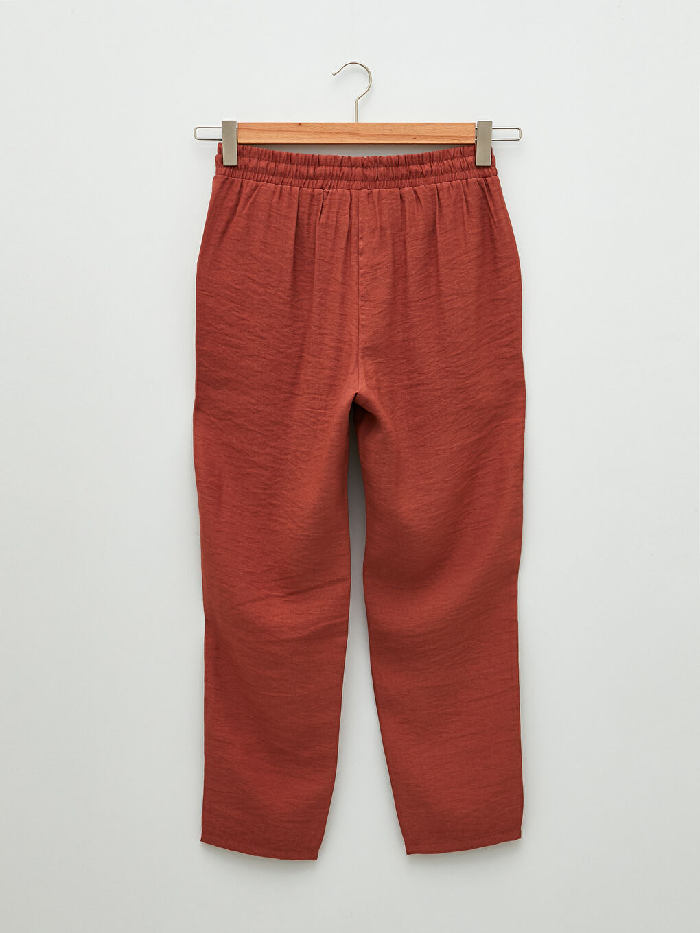 بنطلون للسيدات بخصر مرن ومريح بقصة مستقيمة وجيوب تفصيلية-5