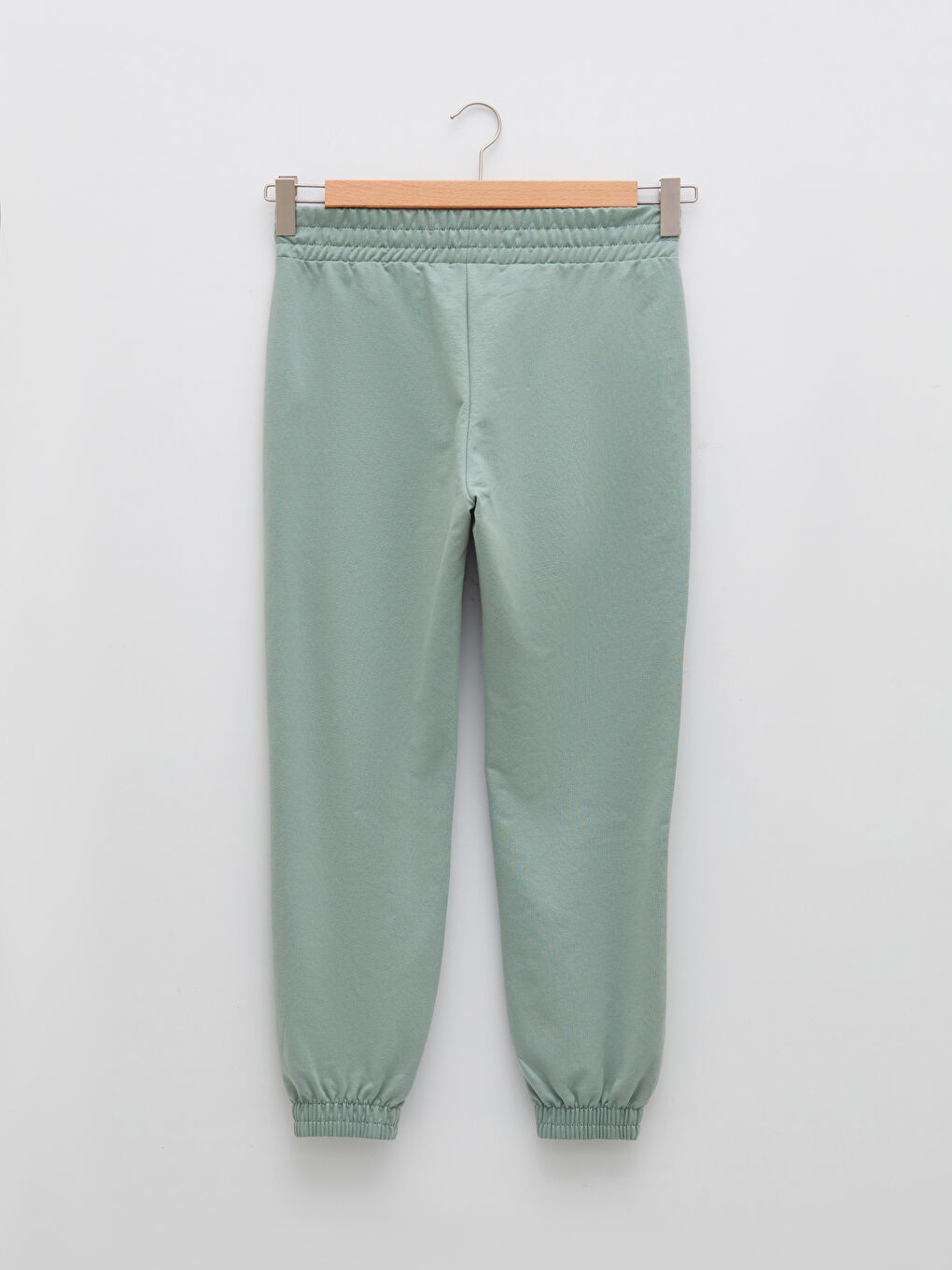 Women's Elasticated Waist Plain Jogger Sweatpants-6