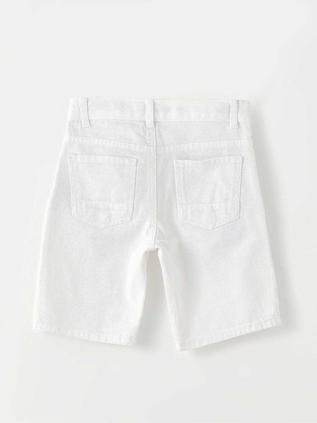 Базовые шорты из габардина для мальчиков-1