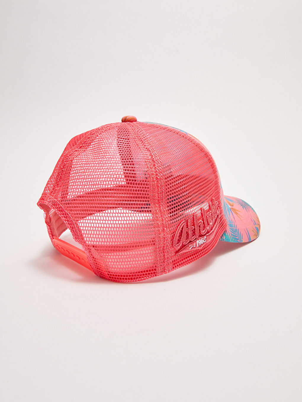 Printed Mesh Detailed Women's Cap Hat-4