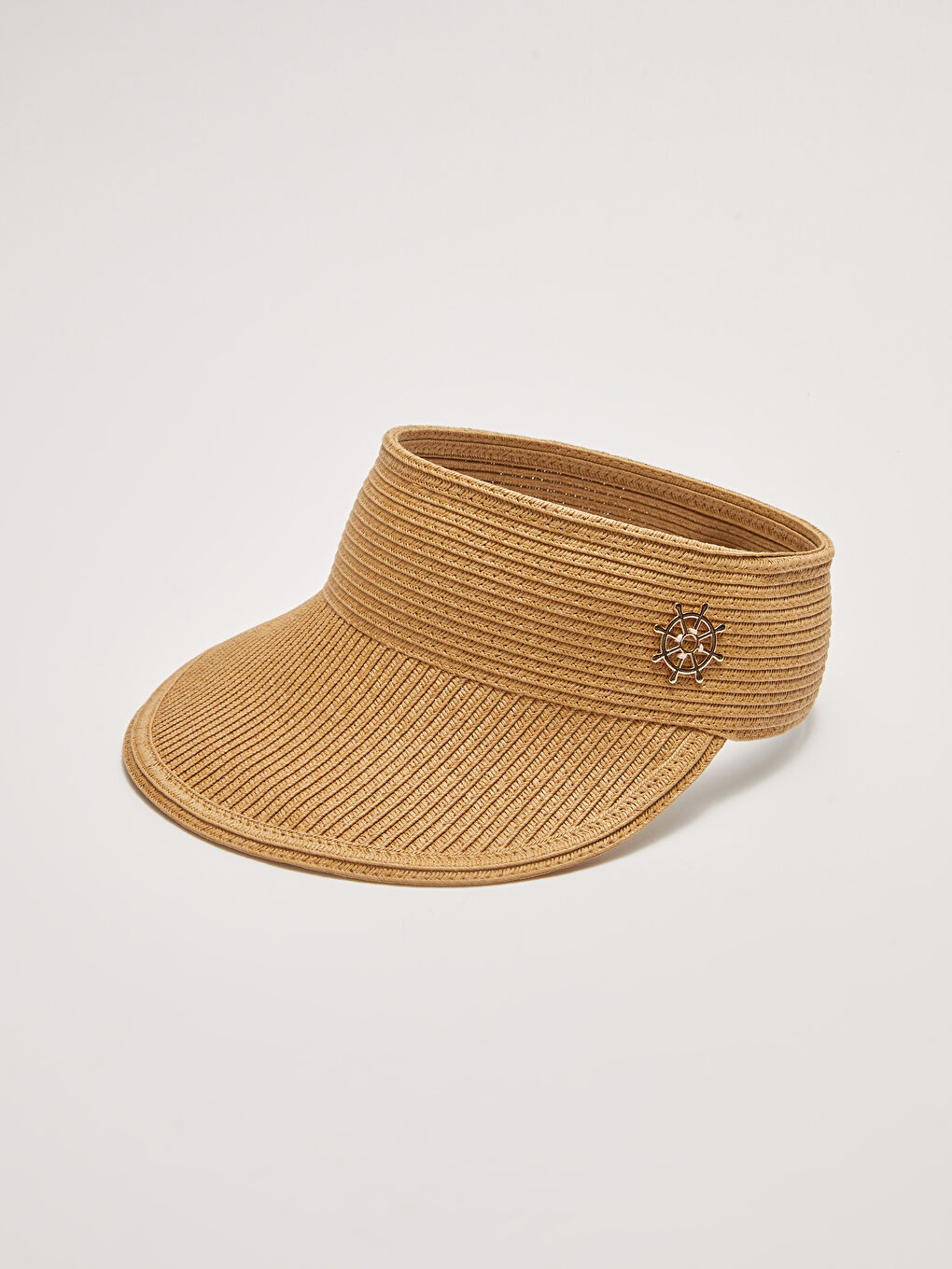 Straw Women Visor Hat-3