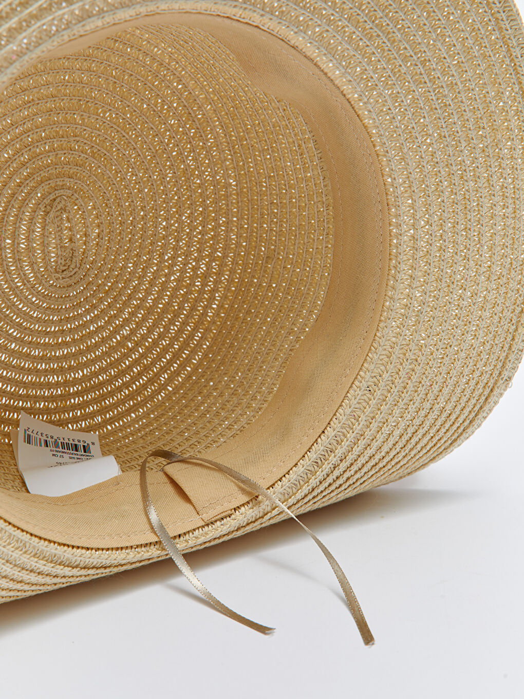 LCW ACCESSORIES Bej Kadın Hasır Fötr Şapka - 2