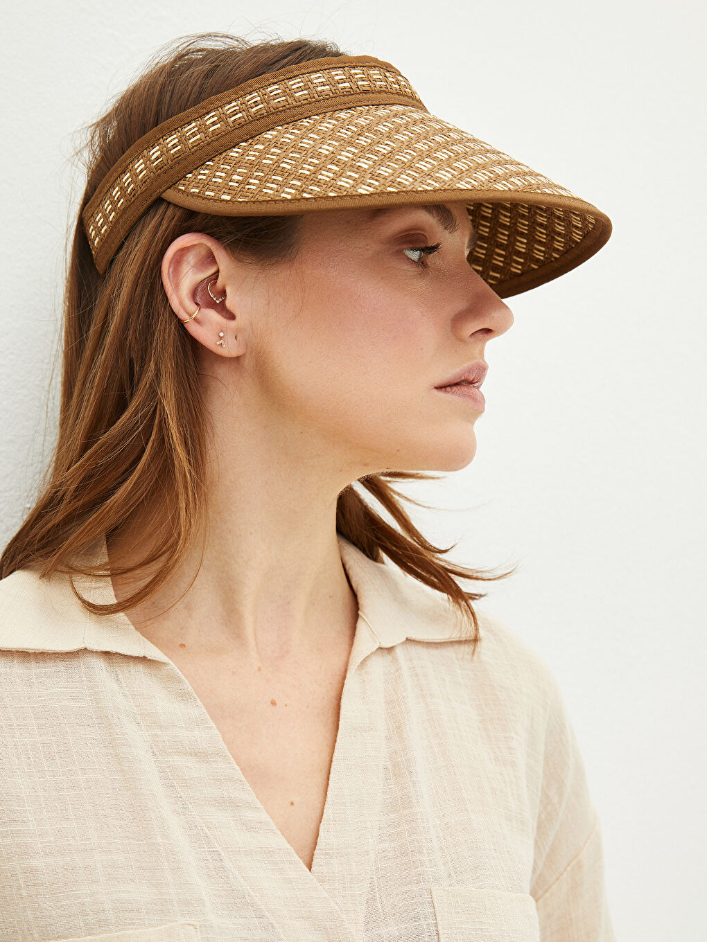 Сабан әйелдер визор қалпақ-1