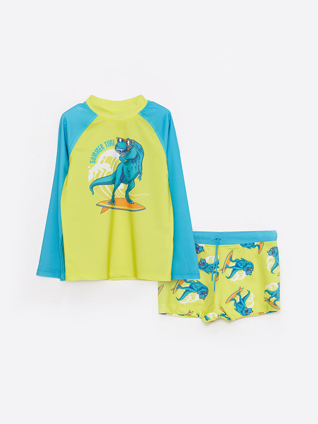 Printed Quick Dry Boys Swimwear Set -S27583Z4-LUA