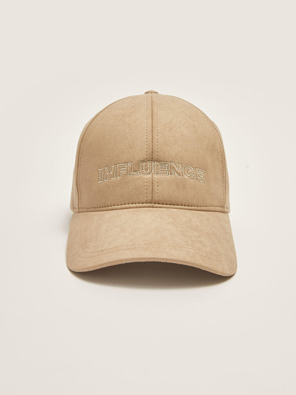 LC Waikiki Men's Suede Cap Hat With Lettering Embroidery -S27591Z8-EHW