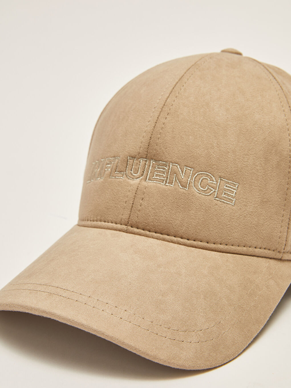 LC Waikiki Men's Suede Cap Hat With Lettering Embroidery -S27591Z8-EHW