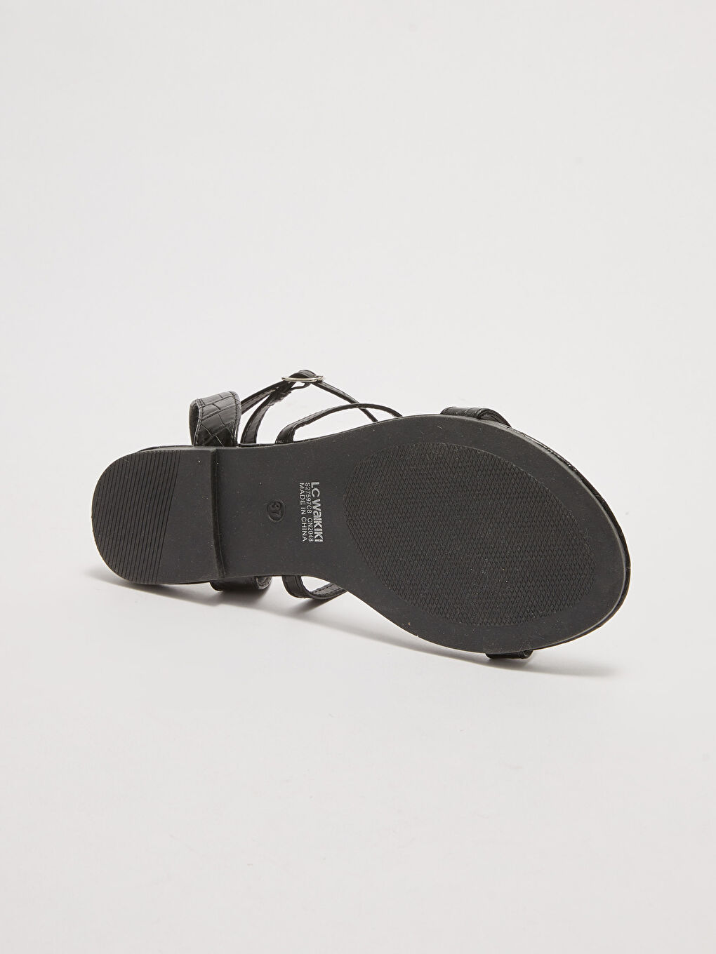 әйелдерге арналған белдік бөлшектері бар сандалдар-3