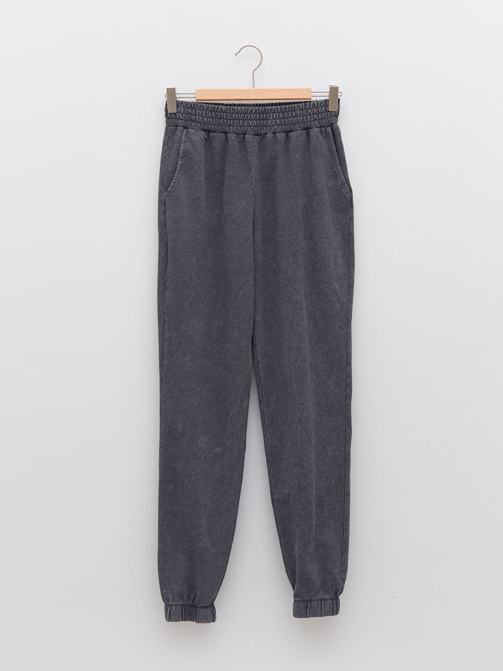 LCW Vision Elastic Waist Regular Pocket Detailed Women's Jogger Sweatpants -S27609Z8-D7P