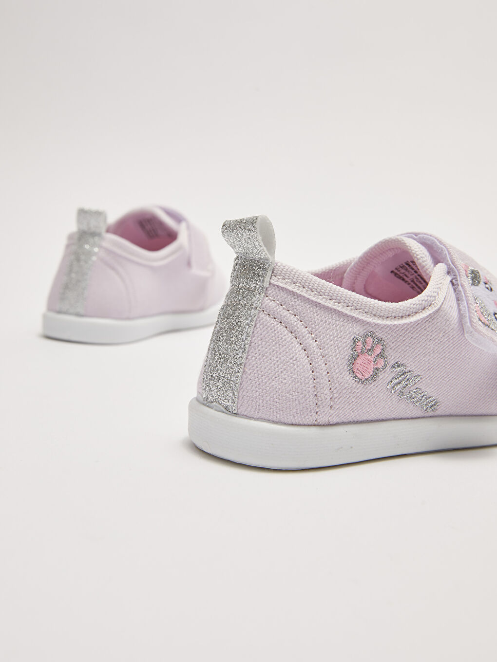 Nakışlı Cırt Cırtlı Kız Bebek Ayakkabı-4