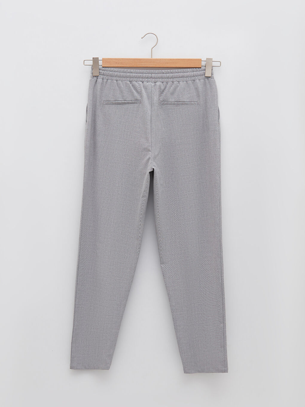LCW Vision Elastični struk Udoban kroj Detalji sa džepovima Ženske pantalone -S27615Z8-S0K