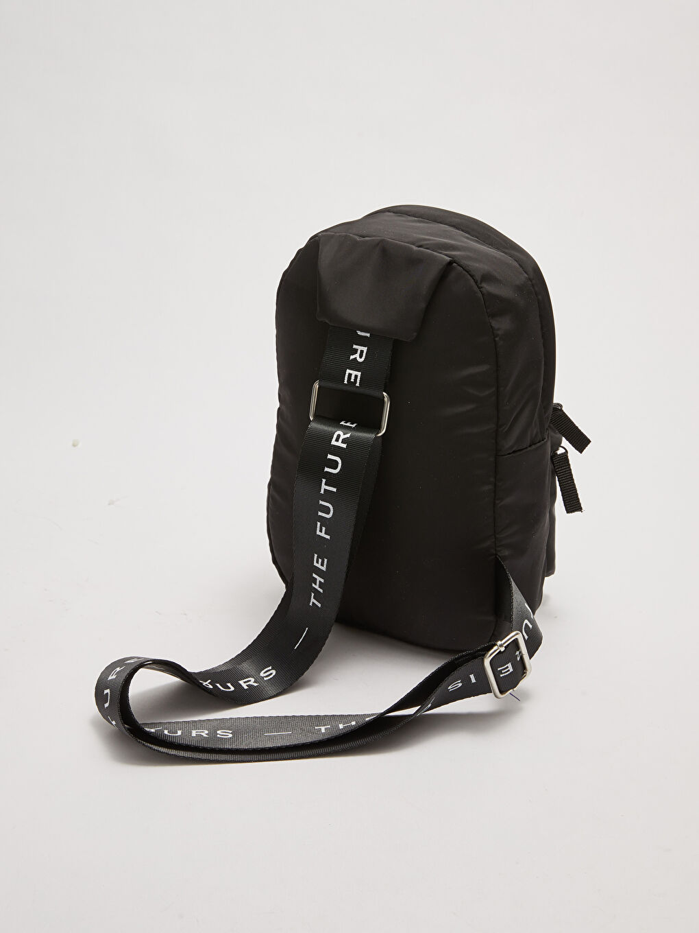 حقيبة ظهر وحقيبة حبال للسيدات من قماش باراشوت بطباعة على الملصق-4