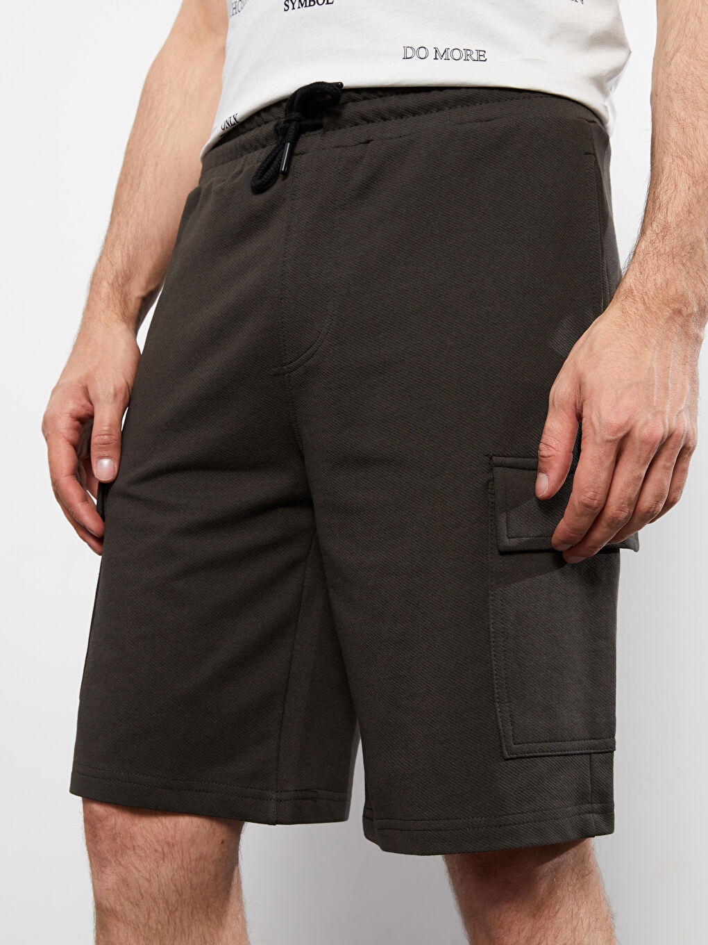 Slim Fit Men's Cargo Shorts -S27642Z8-MGL
