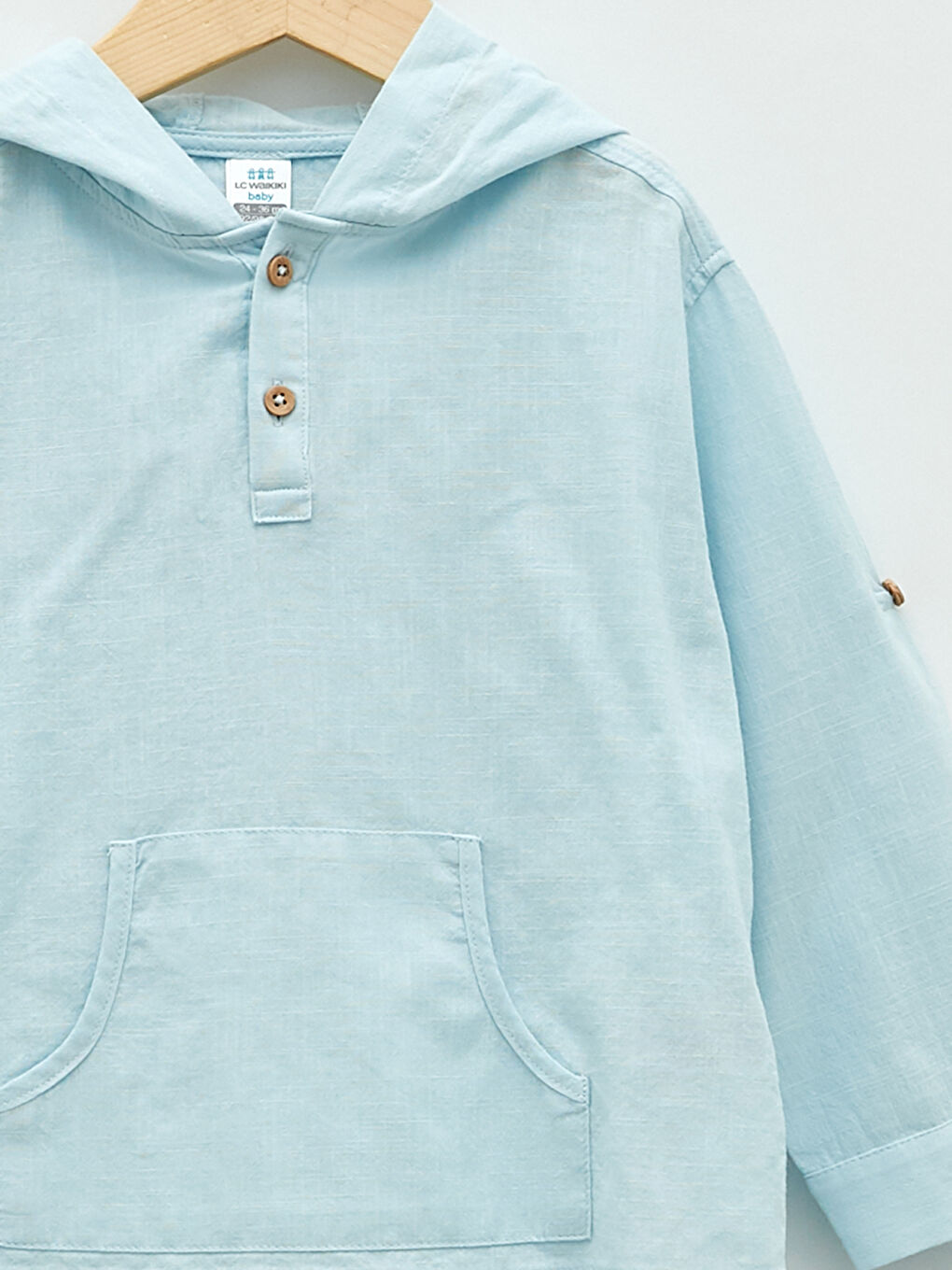 Hooded Long Sleeve Cotton Baby Boy Sweatshirt-2