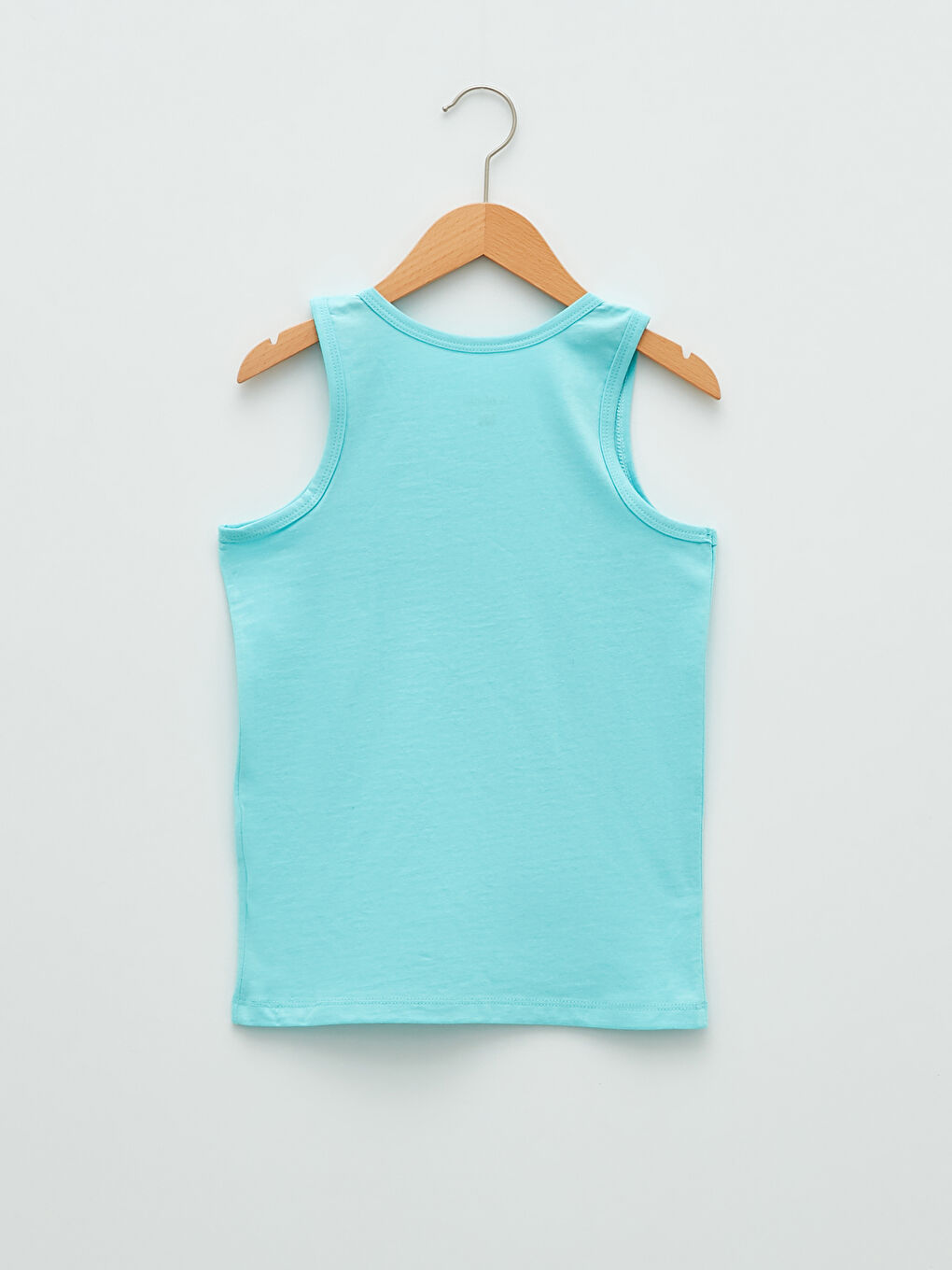Crew Neck Printed Cotton Boy Singlet 2-Pack-4