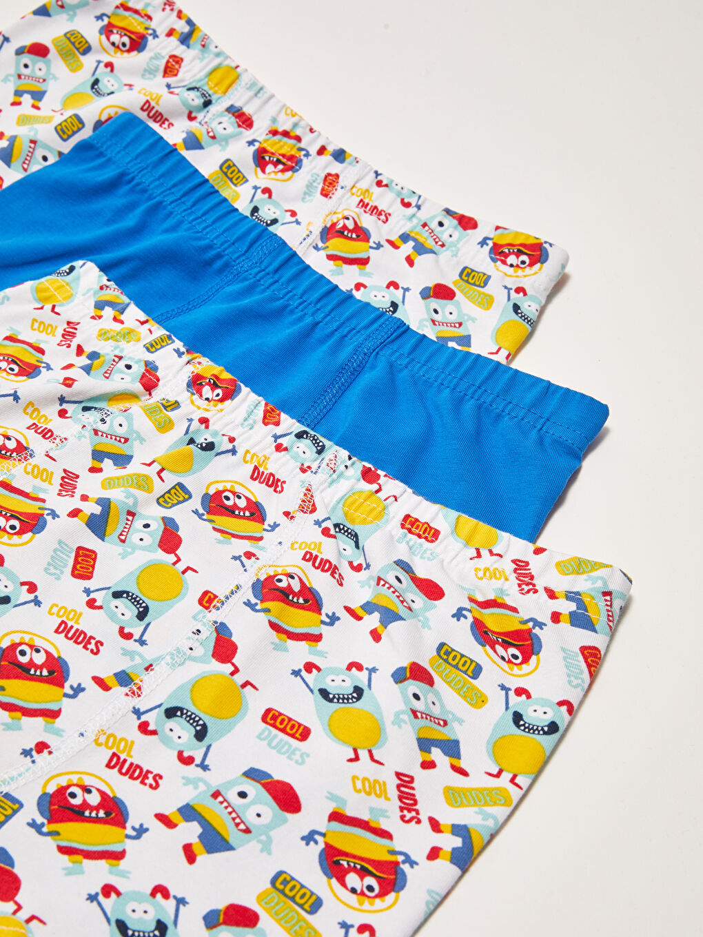 سراويل بوكسر قطن مطبوع للأولاد - عبوة من ٣ قطع-2